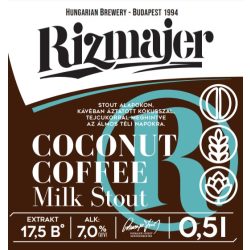 RIZMAJER COCONUT COFFEE MILK STOUT 0,5 l