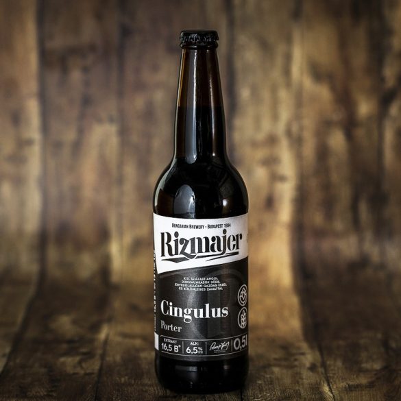 RIZMAJER CINGULUS PORTER (FEKETE SÖR) 0,5 l