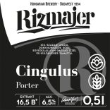 RIZMAJER CINGULUS PORTER (FEKETE SÖR) 0,5 l