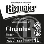 RIZMAJER CINGULUS PORTER (FEKETE SÖR) 1 l