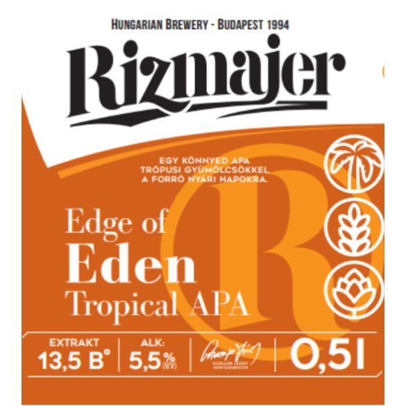 RIZMAJER EDGE OF EDEN 0,5 l