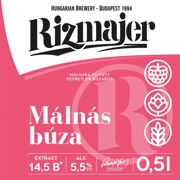 RIZMAJER MÁLNÁS BÚZA 0,5 l