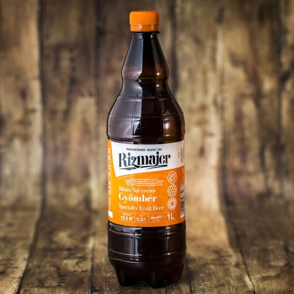 RIZMAJER MÉZES-NARANCSOS GYÖMBÉRSÖR 1 l