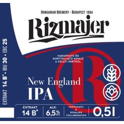 RIZMAJER NEW ENGLAND IPA 0,5 l